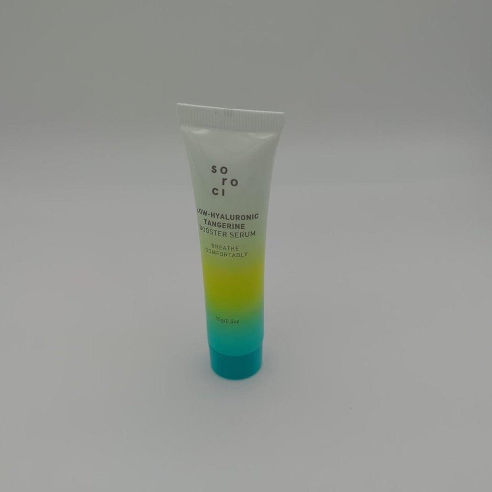Low-hyaluronic tangerine booster serum by sorocl